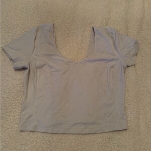 Lululemon Short Sleeve Scoop Neck Tee